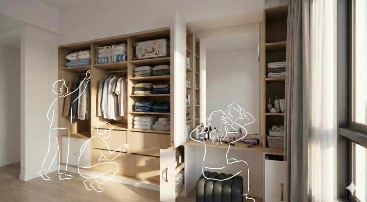 梳妝台設計全攻略：5大關鍵打造「好畫、好收、好美」的專屬化妝空間